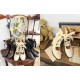 Modo Angelonia Flower Wall Short Boots(Leftovers/4 Colours/Full Payment Without Shipping)